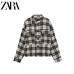 Zara Plaid Overshirt